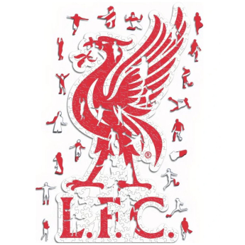 FC Liverpool dřevěné puzzle Liver Bird 150 pcs