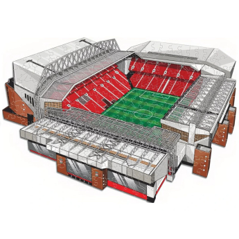 FC Liverpool dřevěné puzzle Anfield 150 pcs