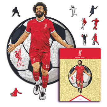 FC Liverpool dřevěné puzzle Mo Salah 270 pcs