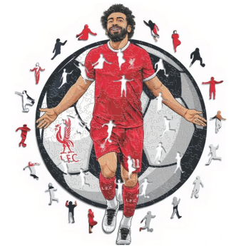 FC Liverpool dřevěné puzzle Mo Salah 270 pcs