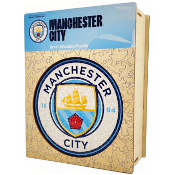 Manchester City dřevěné puzzle Crest 270 pcs