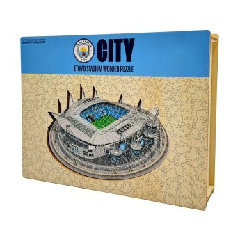 Manchester City dřevěné puzzle Etihad Stadium 500 pcs