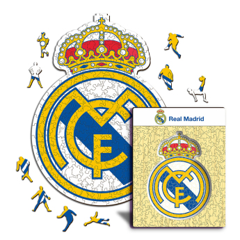 Real Madrid dřevěné puzzle Crest 500 pcs
