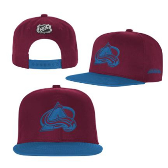 Colorado Avalanche dětská čepice flat kšiltovka Essentials Flatbrim Snapback