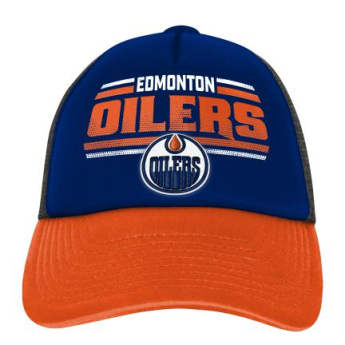 Edmonton Oilers dětská čepice flat kšiltovka Essentials Snapback Trucker