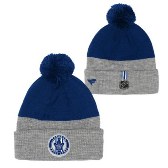 Toronto Maple Leafs dětská zimní čepice Draft Cuffed Beanie With Pom