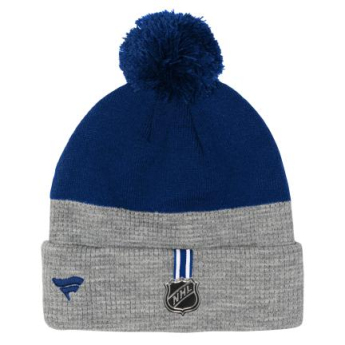 Toronto Maple Leafs dětská zimní čepice Draft Cuffed Beanie With Pom