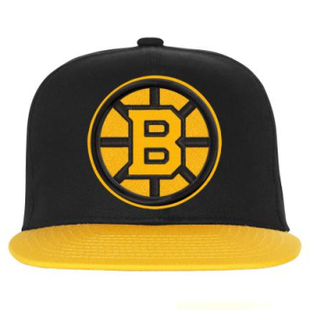 Boston Bruins dětská čepice flat kšiltovka Essentials Flatbrim Snapback