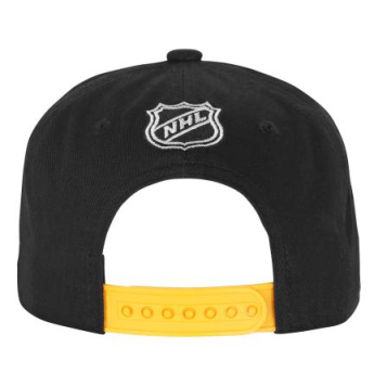Boston Bruins dětská čepice flat kšiltovka Essentials Flatbrim Snapback