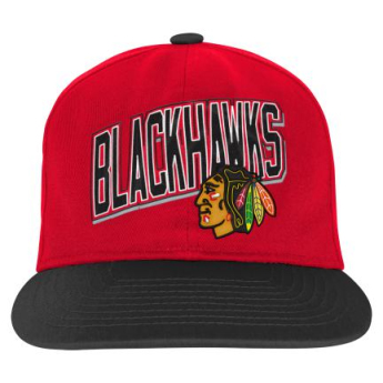 Chicago Blackhawks dětská čepice flat kšiltovka Essentials Deadstock Snapback