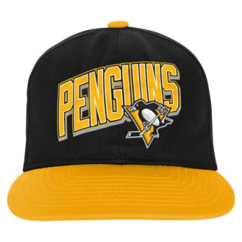 Pittsburgh Penguins dětská čepice flat kšiltovka Essentials Deadstock Snapback