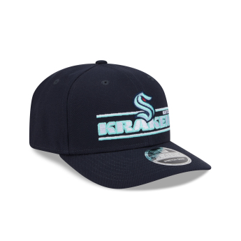Seattle Kraken čepice baseballová kšiltovka New Era 970SS Stated