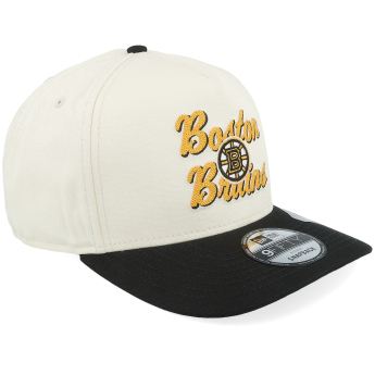 Boston Bruins čepice baseballová kšiltovka New Era 950AF Chainstitch white