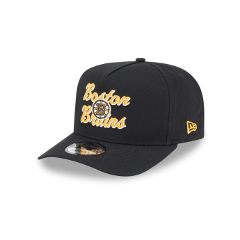Boston Bruins čepice baseballová kšiltovka New Era 950AF Chainstitch black