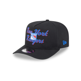 New York Rangers čepice baseballová kšiltovka New Era 950AF Chainstitch black