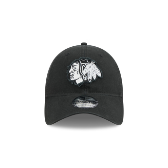 Chicago Blackhawks čepice baseballová kšiltovka New Era 920 Stamp balck