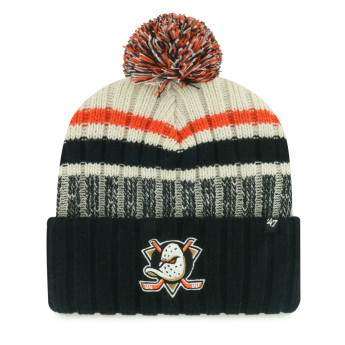 Anaheim Ducks zimní čepice Long Range 47 Cuff Knit Natural