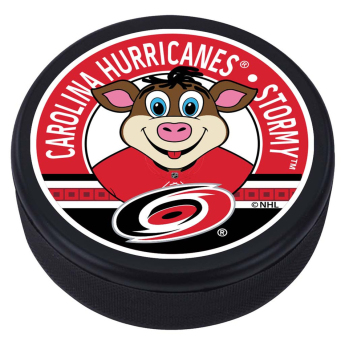 Carolina Hurricanes puk Stormy Mascot Textured