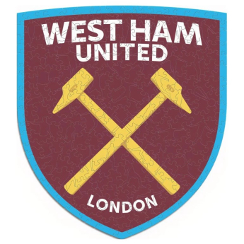 West Ham United dřevěné puzzle Crest 500 pcs