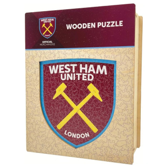 West Ham United dřevěné puzzle Crest 500 pcs