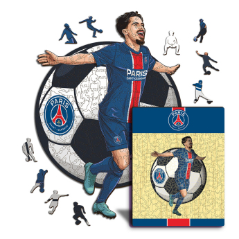 Paris Saint Germain dřevěné puzzle Vitinha 500 pcs