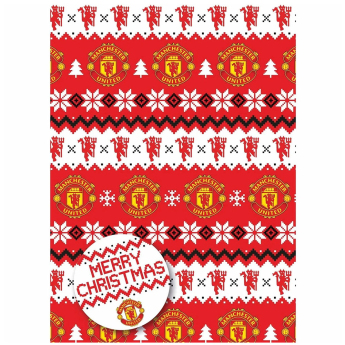 Manchester United balící papír Christmas 2 pcs