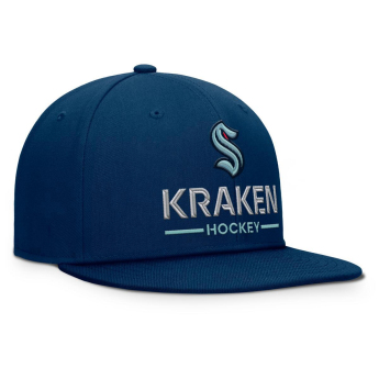 Seattle Kraken čepice flat kšiltovka Authentic Pro A/Cap Flat Brim Square Visor Structured Adjustable
