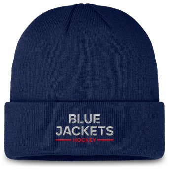Columbus Blue Jackets zimní čepice Authentic Pro A/Cap Cuffed