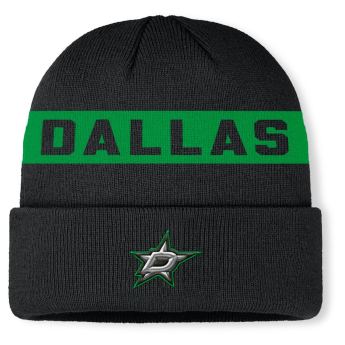 Dallas Stars zimní čepice Authentic Pro A/Cap Cuffed inscription