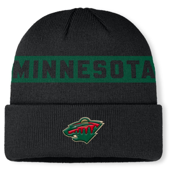Minnesota Wild zimní čepice Authentic Pro A/Cap Cuffed inscription