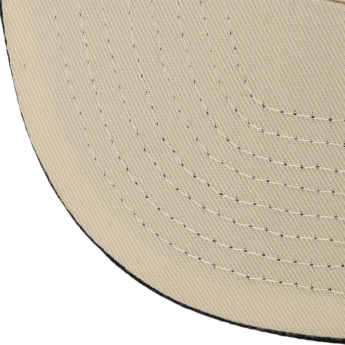 Detroit Red Wings čepice flat kšiltovka Cream Script Snapback black