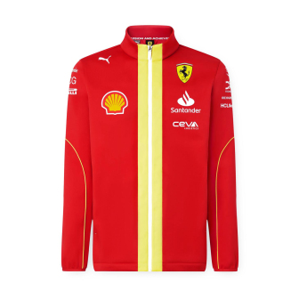 Ferrari pánská bunda Driver Softshell red F1 Team 2024