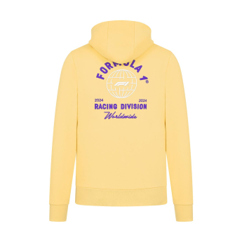 Formule 1 pánská mikina s kapucí RDW Hoody Pale Banana F1 2024