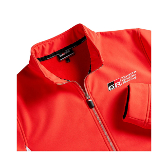 Toyota Gazoo Racing pánská bunda softshell Rally-Raid red Team 2025