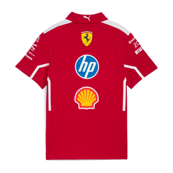 Ferrari pánské polo tričko official Teamline Replica F1 Team 2025