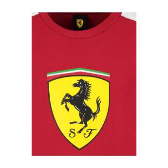 Ferrari dětské tričko Shield red F1 Team 2025