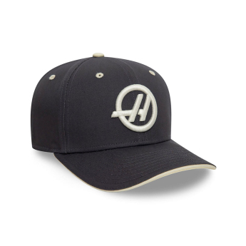 Haas F1 čepice baseballová kšiltovka Seasonal graphite F1 Team 2025