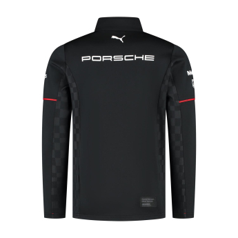 Porsche Motorsport pánská mikina 1/4 Zip Mid-layer black Team 2026
