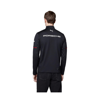 Porsche Motorsport pánská mikina 1/4 Zip Mid-layer black Team 2026