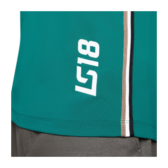 Aston Martin pánské tričko Stroll green F1 Team 2025