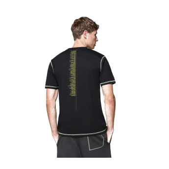 Aston Martin pánské tričko Data Graphic black F1 Team 2025