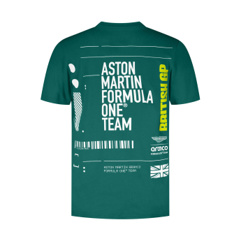 Aston Martin pánské tričko British GP F1 Team 2025