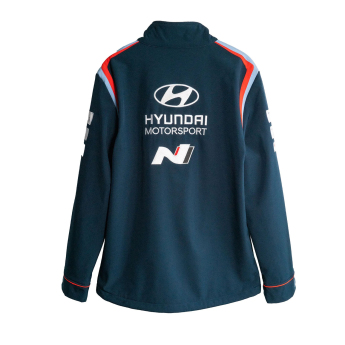 Hyundai Motorsport pánská bunda softshell navy 2025