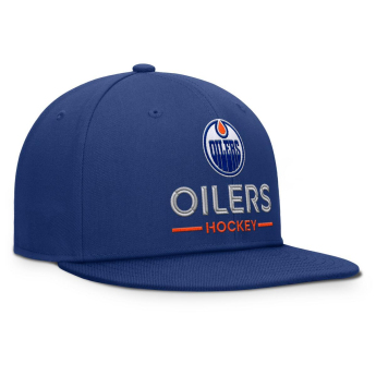 Edmonton Oilers čepice flat kšiltovka Authentic Pro A/Cap Flat Brim Square Visor Structured Adjustable