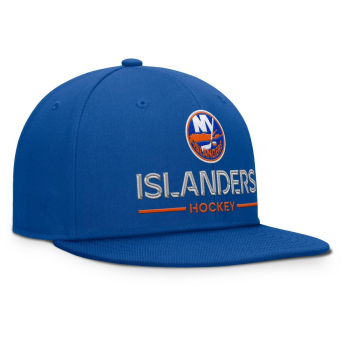 New York Islanders čepice flat kšiltovka Authentic Pro A/Cap Flat Brim Square Visor Structured Adjustable