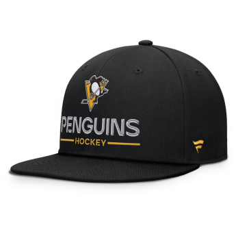 Pittsburgh Penguins čepice flat kšiltovka Authentic Pro A/Cap Flat Brim Square Visor Structured Adjustable