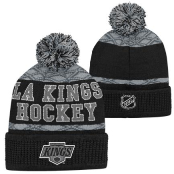 Los Angeles Kings dětská zimní čepice Puck Pattern Cuffed Pom