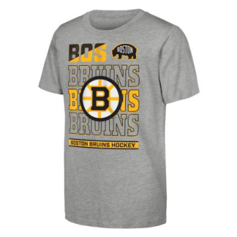Boston Bruins dětské tričko Timeless Ss grey