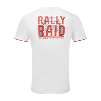 Toyota Gazoo Racing pánské tričko Rally-Raid Graphic white Team 2025
