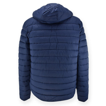 FC Barcelona dětská zimní bunda s kapucí Padded navy